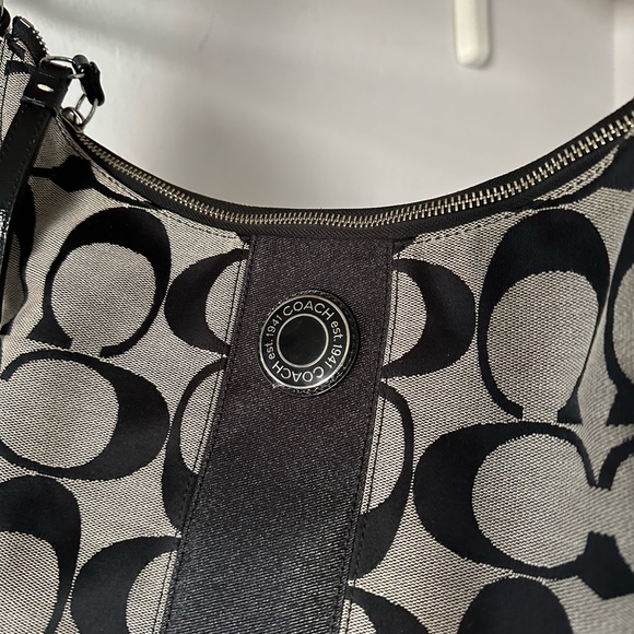 Vintage Y2K Coach 90s Shoulder Bag - Picture 3 of 15